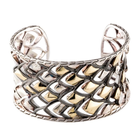 ✨🛍️ John Hardy Two-Tone Legends Naga Cuff Bracelet